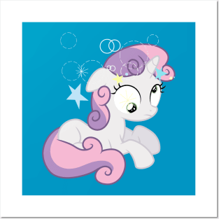 Dizzy Sweetie Belle Posters and Art